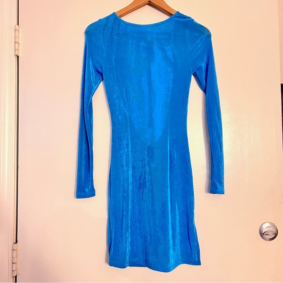 NWT Lioness Montanna mini dress blue - Picture 7 of 10